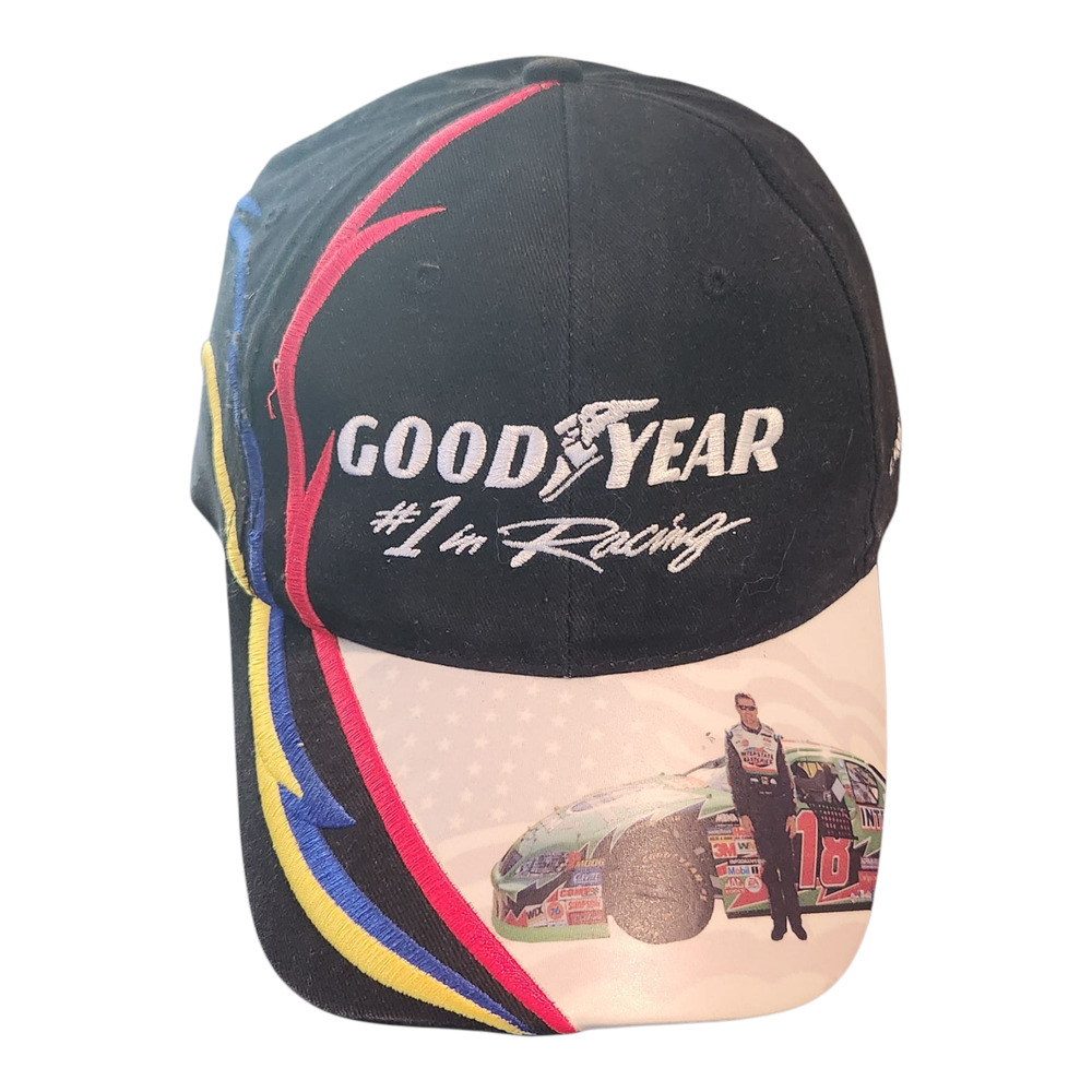 K-Products Goodyear Farm Tires #1 Racing Bobby Labonte NASCAR #18 Car Racing Hat